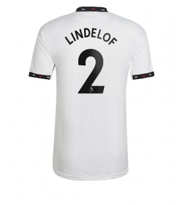 Manchester United Victor Lindelof #2 Bortedrakt 2022-23 Kortermet